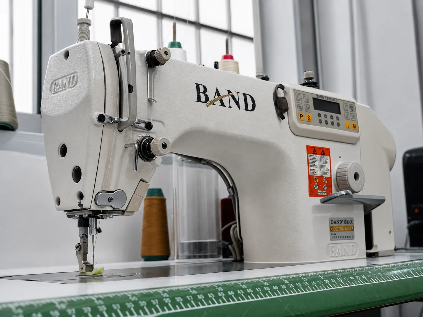 About Vanty Garment — Women’s Apparel Manufacturer Industrial single-needle sewing machine in the garment sample room