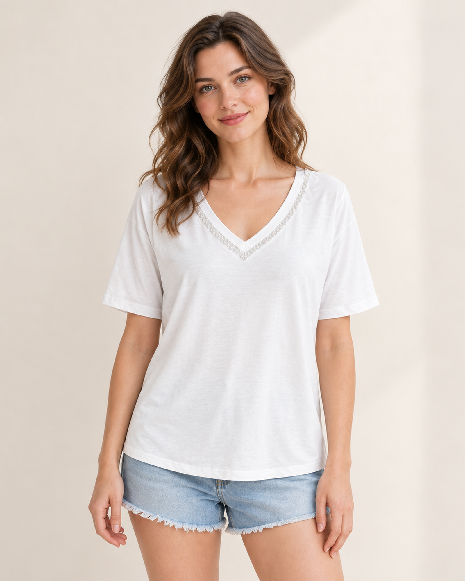 VTTS-0040 women's t-shirt, model view
