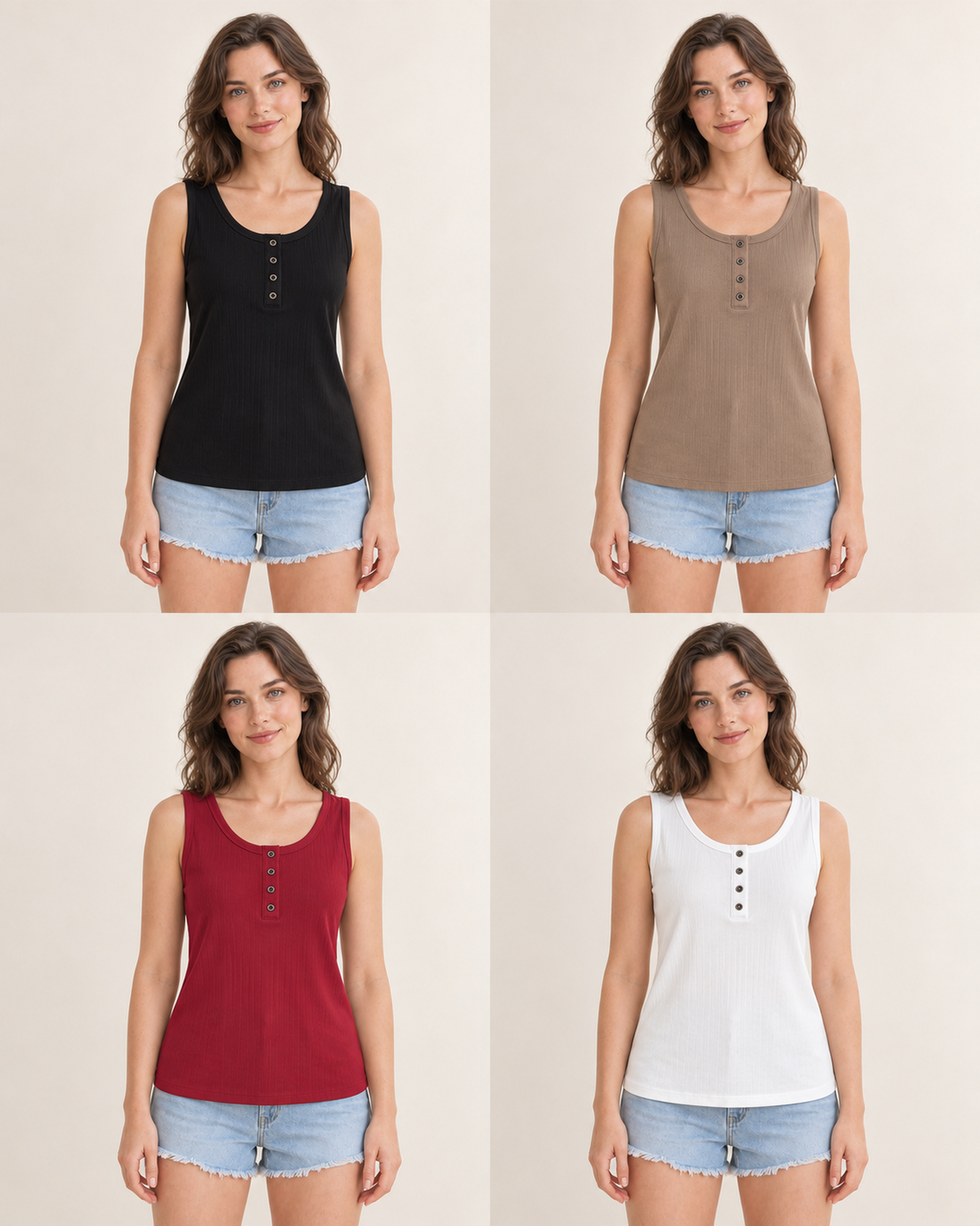 Custom Women's Tank Top VTTT-00067 — VTTT-00067 VTTT-00067 women's tank top, model view